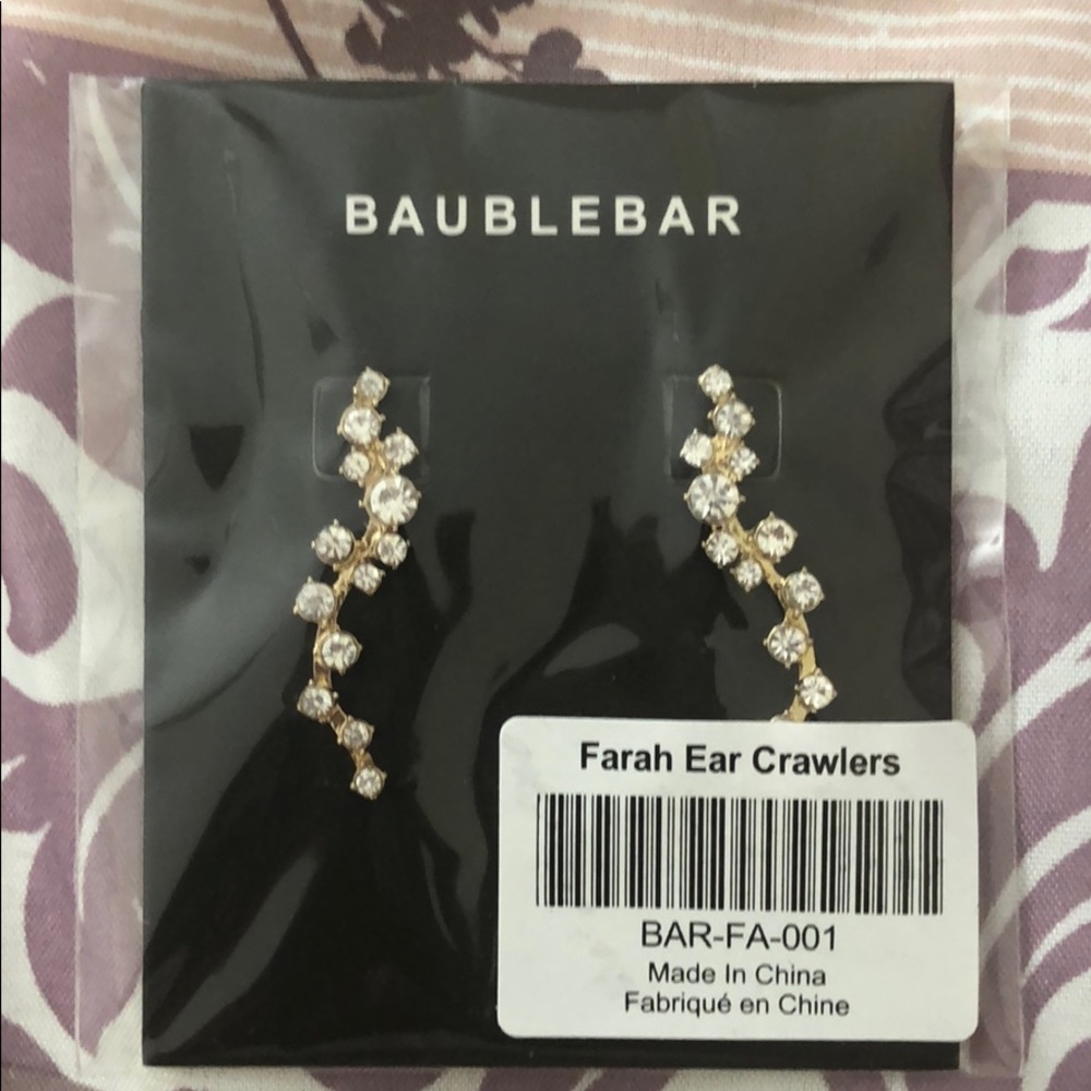Baublebar Farah Ear Crawlers NWT